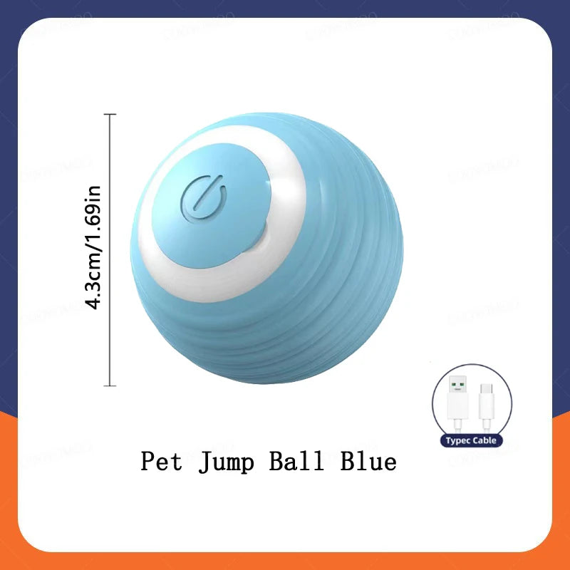 USB Smart Bouncing Toy Ball for Dogs & Cats