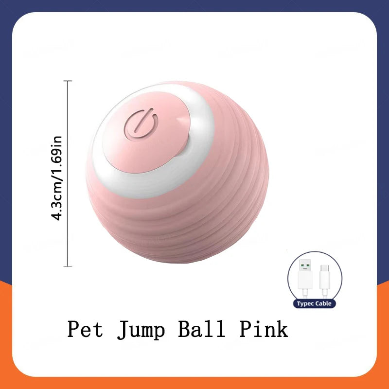 USB Smart Bouncing Toy Ball for Dogs & Cats