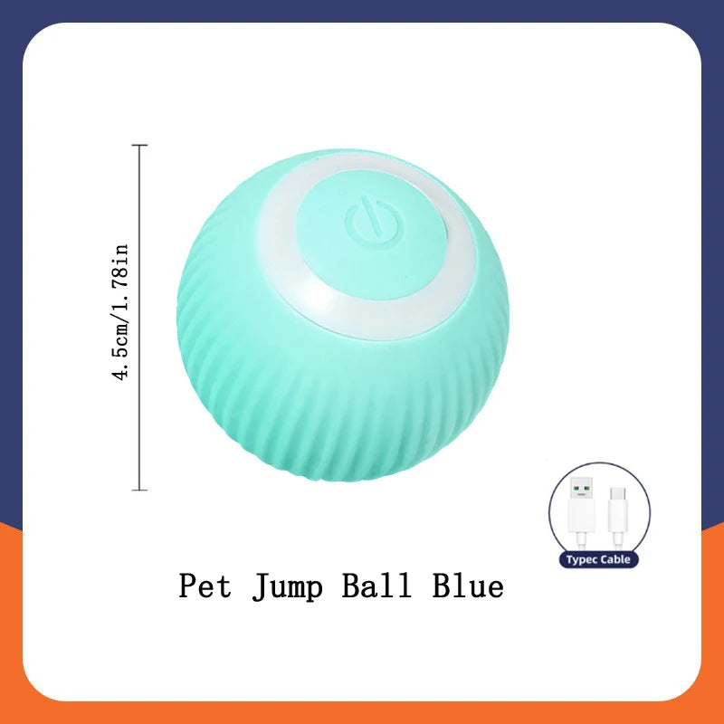 USB Smart Bouncing Toy Ball for Dogs & Cats
