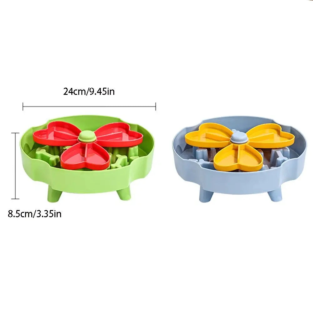 Durable Anti-Choking Pet Bowl – Rotating Design