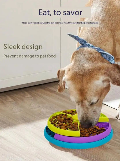 Slow Feeder Puzzle Toy for Dogs & Cats
