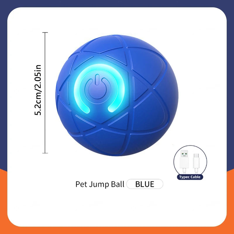 USB Smart Bouncing Toy Ball for Dogs & Cats